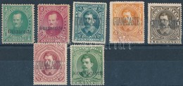 * O Guanacaste 1885-1889 7 Klf érték Stecklapon (Mi EUR 18,20) - Sonstige & Ohne Zuordnung