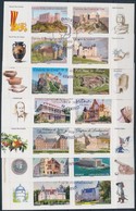 O 2012 Kastélyok és Történelmi épületek Bélyegfüzet Lapok Elsőnapi Bélyegzéssel,
Castles And Historical Buildings Stamp- - Autres & Non Classés