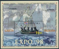 ** 1998 Hajók Blokkk,
Ships Block
Mi 14 - Autres & Non Classés