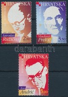 ** 2001 Horvát Nobel-díjasok Sor,
Croatian Nobel Prize Winners Set
Mi 594-596 - Andere & Zonder Classificatie