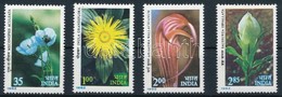 ** 1982 A Himalája Virágai Sor,
Flowers Of The Himalayas Set
Mi 908-911 - Other & Unclassified