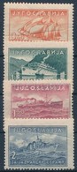 ** 1939 Hajók Mi 385-388 (Mi EUR 11,-) (Mi 385, 388 Ránc) - Other & Unclassified