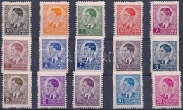 ** 1939 Mi 393-407 (Mi EUR 40,-) - Other & Unclassified