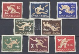 ** 1956 Melbourne Olimpia Mi 804-811 - Other & Unclassified