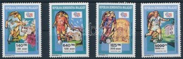 ** 1992 Labdarúgó-világkupa 1994, USA Sor,
Football World Cup 1994, USA Set
Mi 1399 A - 1402 A - Other & Unclassified