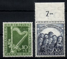 ** 1950 Berlini Filharmónia Mi 72-73 - Autres & Non Classés