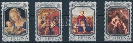 ** 1989 Karácsony, Festmények Sor,
Christmas, Paintings Set
Mi 513-516 - Other & Unclassified