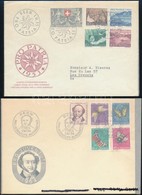 1953-1954 2 Db FDC (Mi EUR 150.-) - Autres & Non Classés