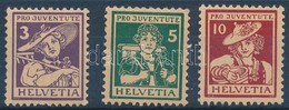 * 1916 Pro Juventute Sor Mi 130-132 - Sonstige & Ohne Zuordnung