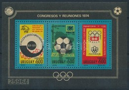 ** 1974 UPU, Téli Olimpia, Labdarúgó VB Blokk Mi 21 - Otros & Sin Clasificación