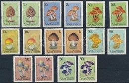 ** 1983 Gomba Fogazott és Vágott Sor Mi 1371-1378 - Andere & Zonder Classificatie