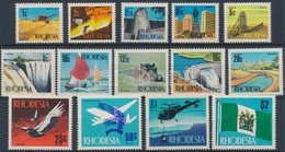 ** Rhodesia 1970 Forgalmi, Ipari Fejlődés Sor Mi 88-101 - Andere & Zonder Classificatie