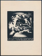Jelzés Nélkül: Vig Jutka Mesekönyve. Fametszet, Papír, Jelzett, 7x6 Cm - Other & Unclassified