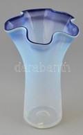 Fújt Váza, Veinini Jelzéssel, Két Rétegű, Apró Karcolásokkal, M: 25 Cm - Glas & Kristal