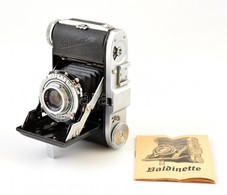 Cca 1950 Balda Baldinette Kisfilmes Fényképezőgép, Enna Werk Haponar 50mm F/2.9 Objektívvel, Működőképes, Szép állapotba - Fotoapparate