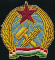 1949 Hímzett Rákosi-címer 11 Cm - Sonstige & Ohne Zuordnung