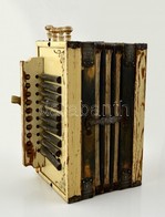 Gerbr: Ludwigs Accordeon Harmonika, Viselt állapotban, Nem Működik, 25×31 Cm - Autres & Non Classés