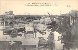 CPA FRANCE 75 "Paris, La Crue De La Seine, 1910" - Zonder Classificatie