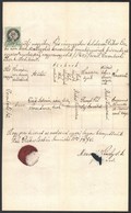1870 Rákoscsaba Anyakönyvi Kivonat - Unclassified