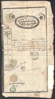 1871 Török útlevél / Turkish Passport - Unclassified