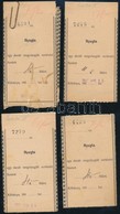 1917 Sertésvizsgálatért Fizetett Pénz Nyugtái - Zonder Classificatie