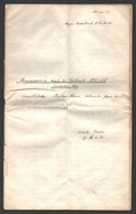 1918 Magyarország Vázlatos Története 1850-től Napjainkig, Kézirat, 23p - Sin Clasificación