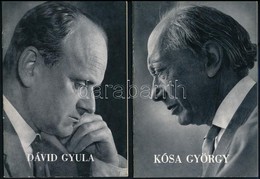 Farkas Ferenc (1905-200), Ránki György (1907-1992), Dávid Gyula (1913-1977), Székely Endre (1912-1988), Kósa György (189 - Other & Unclassified