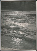 Cca 1931 Kinszki Imre (1901-1945) Budapesti Fotóművész Pecséttel Jelzett Vintage Fotóművészeti Alkotása (Jégzajlás Az Er - Andere & Zonder Classificatie