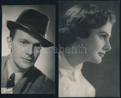 Cca 1951 Férfi és Női Portré, Angelo és Kósa Műterméből, 13,5×8,5 Cm - Autres & Non Classés