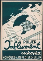 Puljer Influment Cukorka Reklámos Szórólap - Publicités