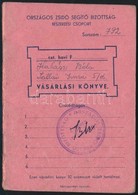 1946 Országos Zsidó Segítő Bizottság Beszerzési Csoport Vásárlási Könyve - Autres & Non Classés