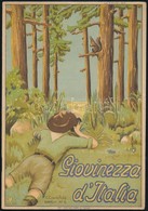 1925-1926 Giovinezza D'Italia 4 Száma (Anno 1 N. 1.,N. 5.,Anno 2. N 1., N 5.) Olasz Nyelven. Változó állapotban. - Scoutisme