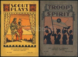 Boy Scouts Of America Library 4 Kötete (N. 3103., 3130.,3156.,3148.): Stuart P. Walsh: Troop Spirit, Scout Plays, Dean J - Scoutisme