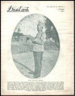 1918 A Dicső Lapok C. Katona újság Induló Száma - Other & Unclassified