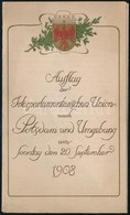 1908 Az Interparlamentáris Unió Kirándulásának Programja - Zonder Classificatie