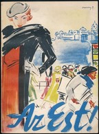 1935 Az Est 25 éves Jubileumi Lapszáma. Szerk.: Dr. Mihályfi Ernő. Vaszary János Tervezte Címlappal, Számos érdekes Aktu - Zonder Classificatie