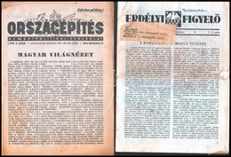 1937-1941Erdélyi Figyelő. 1937. I. évf. 2-3., 5-6. Számok. Szakadásokkal+Országépítés. I. évf. 5. Sz. 1941. Március 15. - Zonder Classificatie