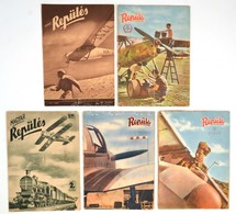 1948-1955 5 Db Repülés újság - Non Classés