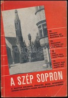 Soproni Képeskönyv. Összeáll.: Dr. Heimler Károly.  Magyar Tájak, Magyar Városok. I. Bp., 1933, Somló Béla Könyvkiadó,(H - Ohne Zuordnung