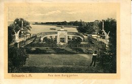Schwerin - Aus Dem Burggarten  1907  (007863) - Schwerin