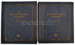 N. Pataki Mária, Timkó György: A Kossuth Nyoma Története 1-2. 1. 1884-1944 2.1945-1994. Bp., 1994, Kossuth Nyomda. Másod - Ohne Zuordnung