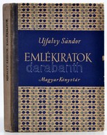 Ujfalvy Sándor: Emlékiratok A Reformkori Erdélyről 1854-1855. Sajtó Alá Rendezte és Jegyzeteket írta: Jékely Zoltán. Mag - Unclassified