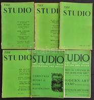 1931-1937 The Studio Angol, Művészeti Folyóirat 6 Száma, Angol Nyelven, 1937 Decemberi Számban Karácsonyi Könyvillusztrá - Zonder Classificatie