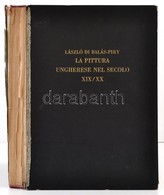 Balás-Piry, László: La Pittura Ungherese Nel Secolo XIX/XX. Berlin, 1940, Genius. Vászonkötésben, A Gerinc Kötése Elvált - Non Classés