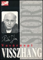 Riskó Géza: Vasárnapi Visszhang. Bp.,[1998],Hungalibri. Kiadói Papírkötés. A Szerző által Dedikált. - Zonder Classificatie