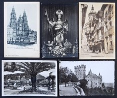 ** * Kb. 1000 Db 1960-as évek Előtti Spanyol Képeslap Dobozban. Vegyes Minőség / Cca. 1000 Pre-1960 Spanish Postcards In - Unclassified
