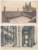 ** 16 Db RÉGI Használatlan Francia Városképes Lap Kastélyokkal és Templomokkal. Vegyes Minőség / 16 Pre-1945 Unused Fren - Unclassified