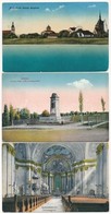 ** * 5 Db RÉGI Magyar Városképes Lap: Szolnok, Szombathely, Székesfehérvár, Mohács / 5 Pre-1945 Hungarian Postcards - Sin Clasificación