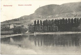 T2 1913 Badacsony, Részlet A Kereszttel, Villa. Kiadja A Keresztény Fogyasztási Szövetkezet, Badacsony-Tomaj - Unclassified