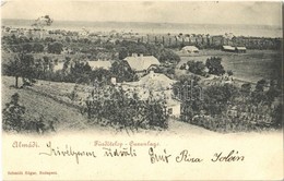 T2/T3 1900 Balatonalmádi, Fürdőtelep, Nyaralók, Villák. Schmidt Edgar Kiadása (EK) - Ohne Zuordnung